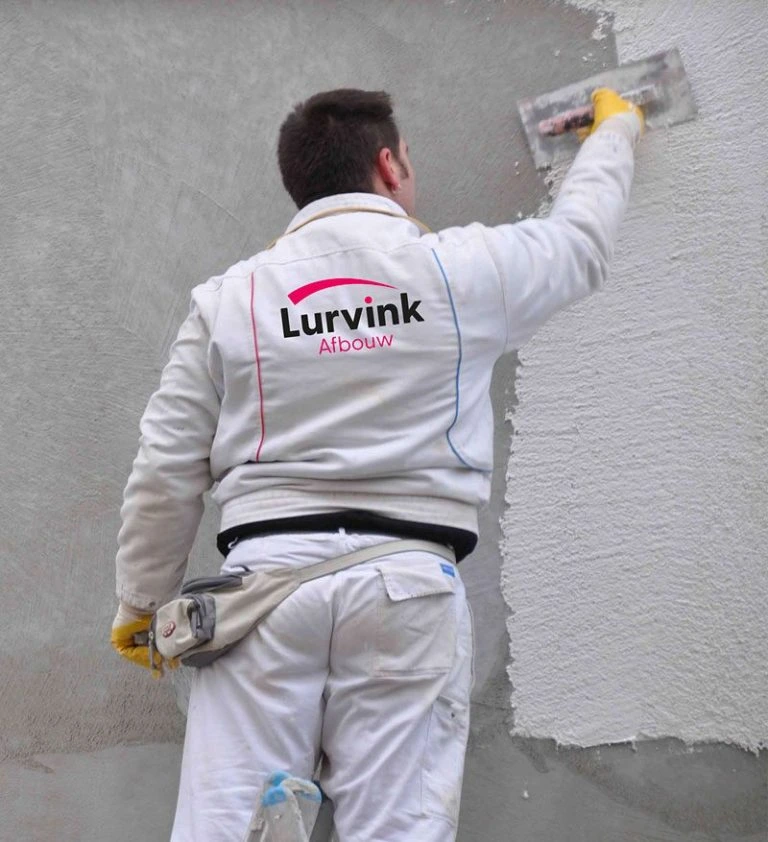 Lurvink Afbouw raapwerk buiten gevel Beuningen